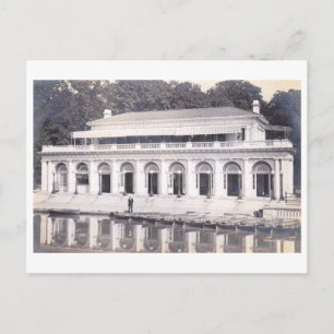 Carte Postale Boat House, Prospect Park, Brooklyn Vintage