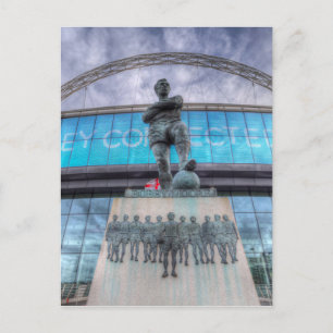 Carte Postale Bobby Moore Statue Wembley Stadium