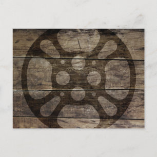 Carte postale bobine film / bobine film