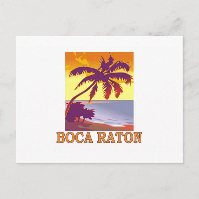 Carte Postale Boca Raton, Floride (Devant)