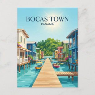 Carte Postale Bocas del Toro Panama
