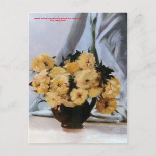 Carte Postale Bodegón de flores/Nature morte des fleurs