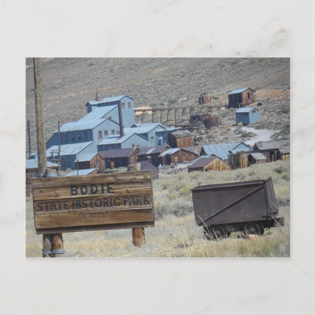 Carte Postale Bodie, CA (Devant)