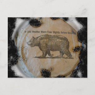 Carte Postale Bodie Fuse Burning