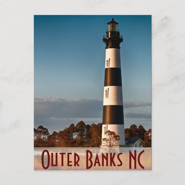 Carte Postale Bodie Island NC (Devant)