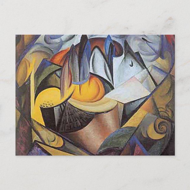 Carte Postale Bogomazov - Paysage urbain, Kiev (Devant)