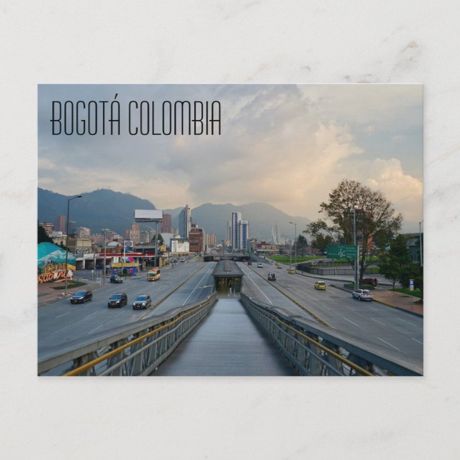 Carte Postale Bogota Colombie (Devant)