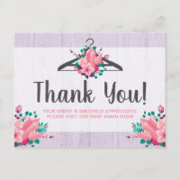 Boho Floral Vêtements cintre Boutique Merci