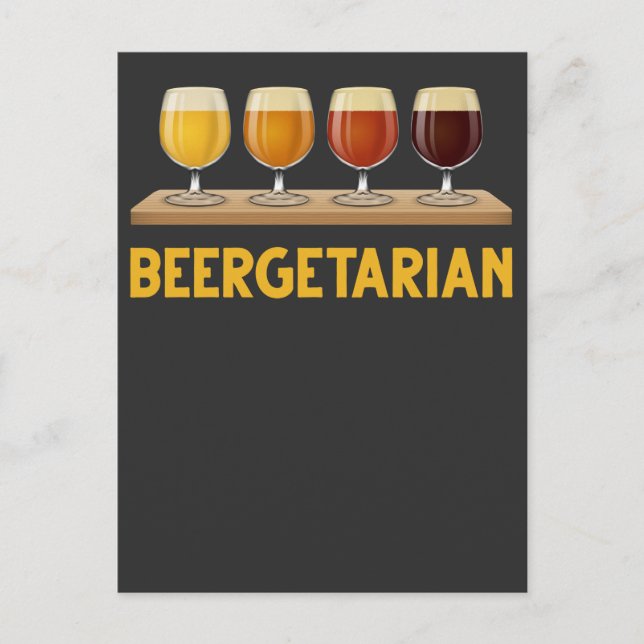 Carte Postale Boire de la bière amusant Hilarious Craft Boire de (Devant)