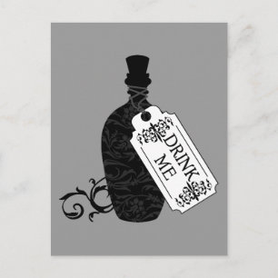 Carte Postale Boire ma bouteille