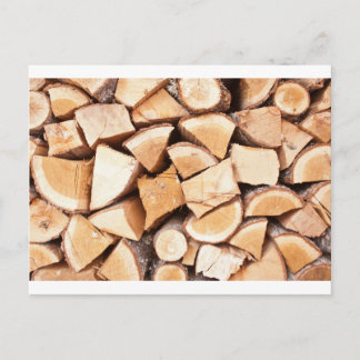 Carte Postale Bois à bois