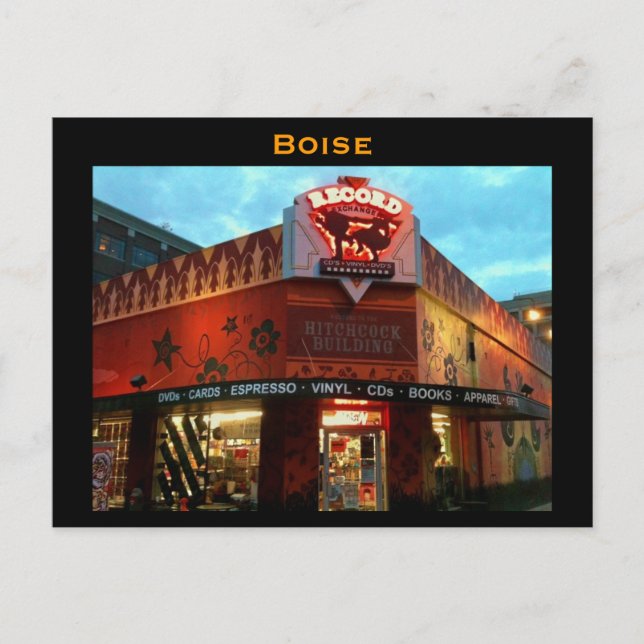 Carte postale Boise (Devant)