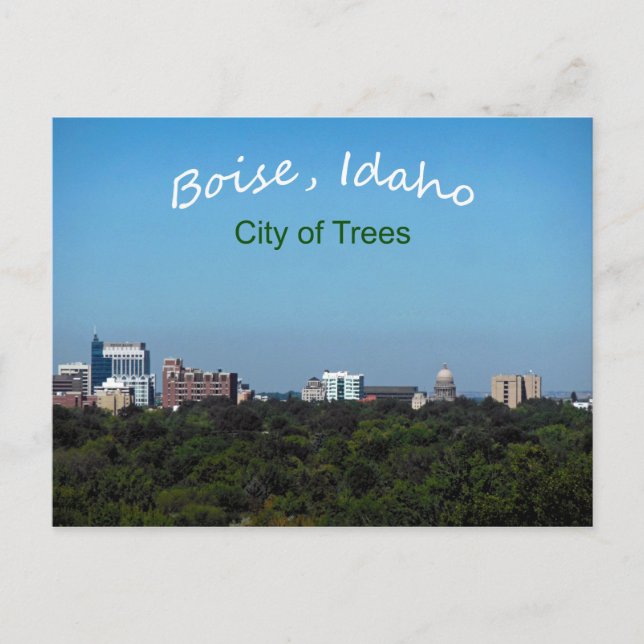 Carte Postale Boise, Idaho (Devant)