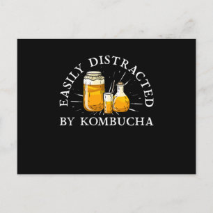 Carte Postale Boisson Kombucha