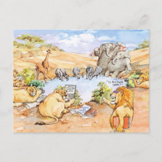 Carte Postale Boisson libre