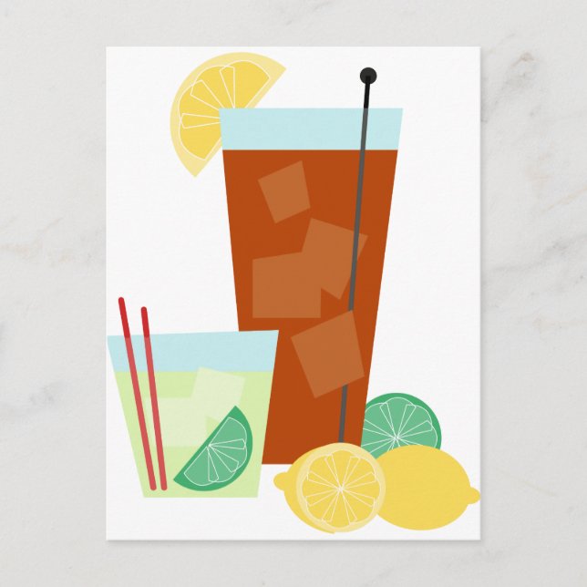 Carte Postale Boissons (Devant)