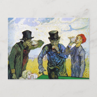 Carte Postale Boissons par Vincent van Gogh