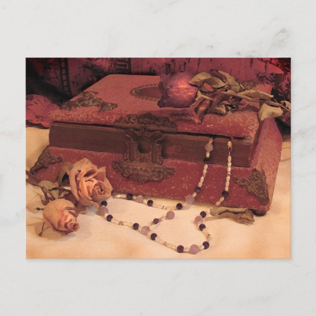 Carte Postale Boîte à bijoux (Devant)