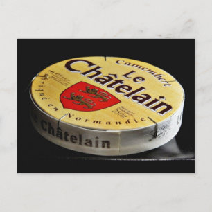 Carte Postale Boîte à fromage Camembert