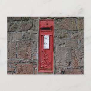 Carte Postale Boîte à lettres murale britannique