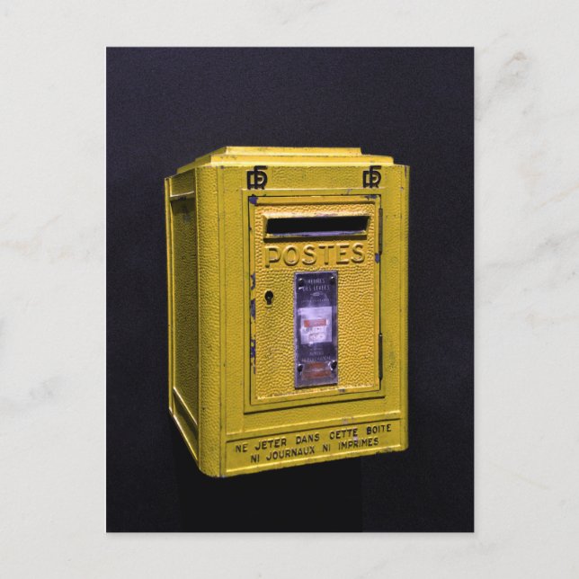 Carte Postale Boîte aux lettres française (Devant)