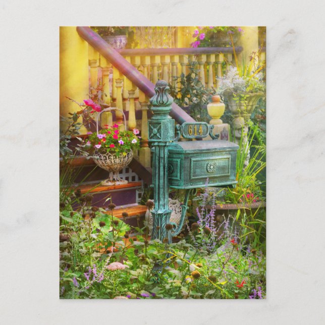 Carte Postale Boîte aux lettres - Pays (Devant)