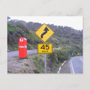 Carte Postale Boîte aux lettres unique.