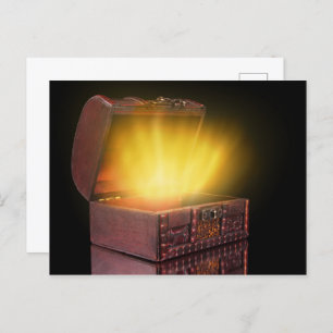 Carte Postale Boîte aux trésors