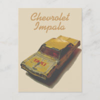 Boîte de correspondance vintage - Cabine jaune