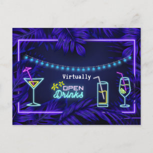 Carte Postale Boîte de nuit virtuelle pour adultes à l'occasion 