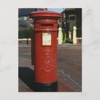 Carte Postale Boîte de Pilier britannique Edward VII