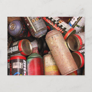 Carte Postale Boîtes de conserve