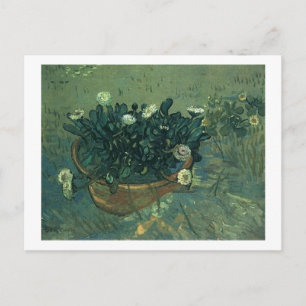Carte Postale Bol à vie fixe avec Daisies Van Gogh Art