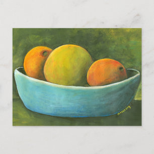 Carte Postale Bol De Fruit Encore Vie