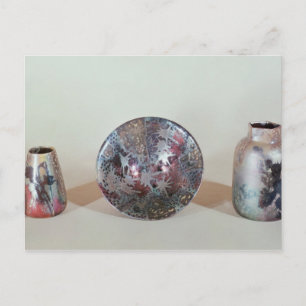 Carte Postale Bol et vases, c.1890