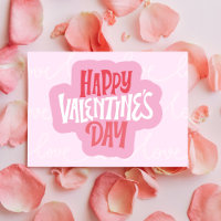 Bold Love Statement Saint Valentin