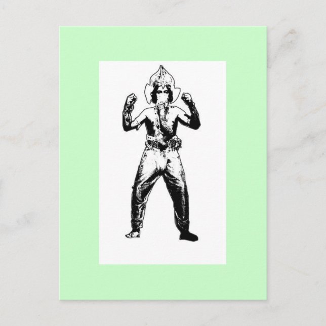 Carte Postale Bollywood Ganeesh (Devant)