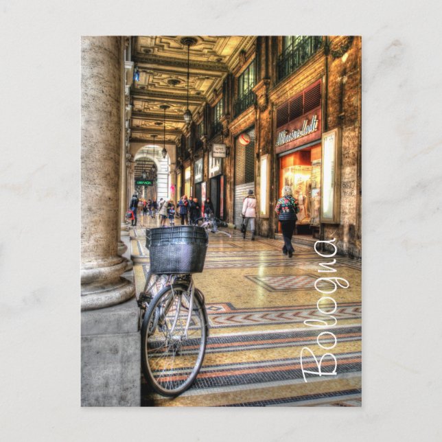 Carte Postale Bologne, Italie (Devant)