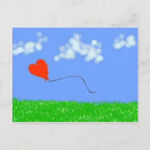 Carte Postale Bon ballon cardiaque