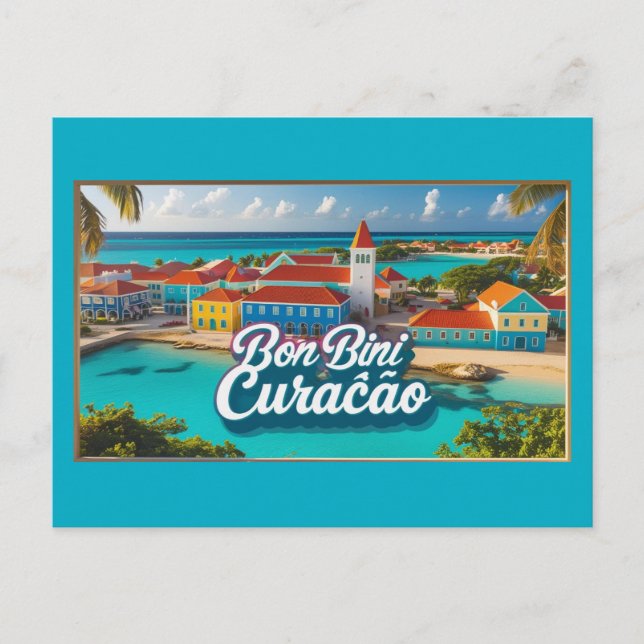 Carte postale Bon bini curacao (Devant)
