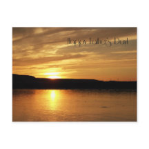 Bon Fête des pères Golden Sunset