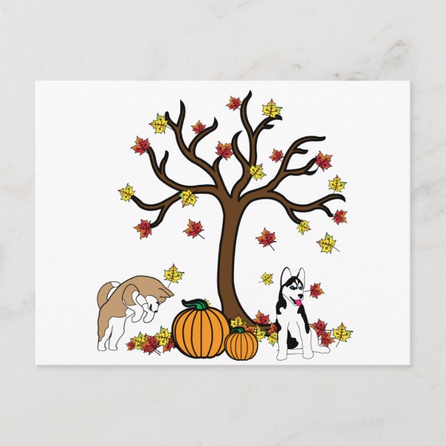 Carte postale bon thanksgiving (Devant)