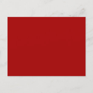 Carte Postale Bonbons foncés Pomme rouge couleur solide