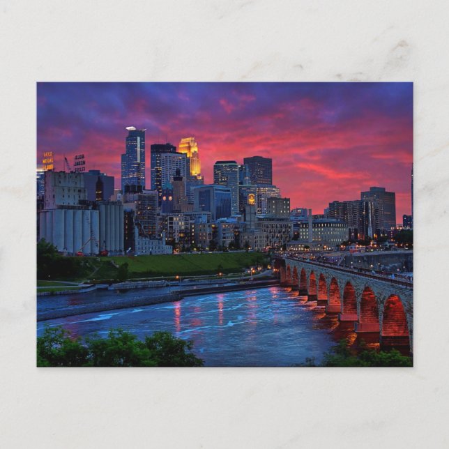 Carte Postale Bonbons oculaires Minneapolis (Devant)