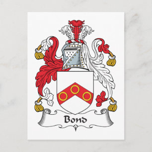 Carte Postale Bond Family Crest
