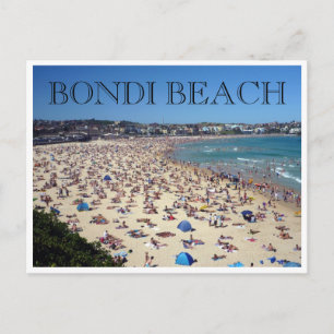 Carte Postale bondi beach nouvelle année