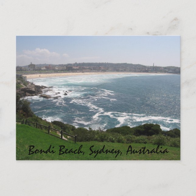 Carte Postale Bondi Beach, Sydney, Australie (Devant)
