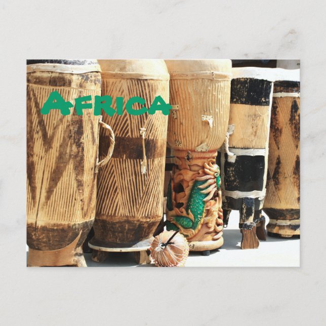Carte postale Bongos Afrique (Devant)