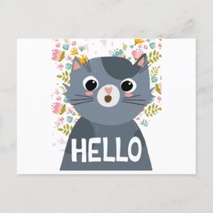 Carte Postale bonjour