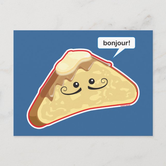 Carte Postale Bonjour ! (Devant)